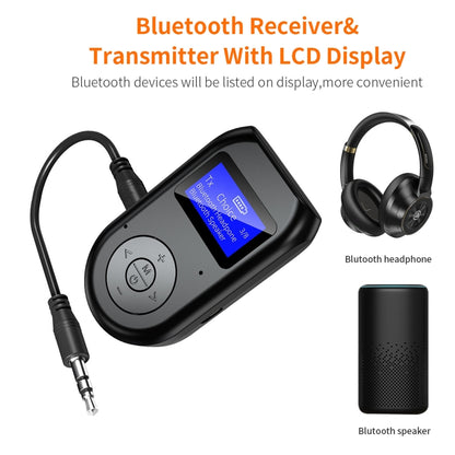 บลูทูธ 5.0 เสียงเปิดตัวแผนกต้อนรับโทรอะแดปเตอร์บลูทูธเพลงเกมคอมพิวเตอร์ทีวีสามในหนึ่งเดียว