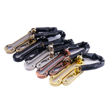2 PCS หนา Anti-Theft CHAIN สแตนเลสสตีลสลักเกลียวประตูโรงแรมประตูหัวเข็มขัดโซ่ประตู, Large (Silver), Large (Gold), Large (Red Bronze), Large (Green Bronze), Medium (Stainless Steel Color), Large (Black)