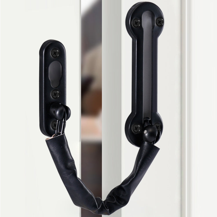 2 PCS หนา Anti-Theft CHAIN สแตนเลสสตีลสลักเกลียวประตูโรงแรมประตูหัวเข็มขัดโซ่ประตู, Large (Silver), Large (Gold), Large (Red Bronze), Large (Green Bronze), Medium (Stainless Steel Color), Large (Black)