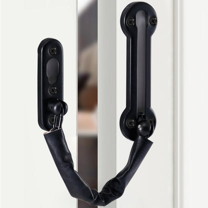2 PCS หนา Anti-Theft CHAIN สแตนเลสสตีลสลักเกลียวประตูโรงแรมประตูหัวเข็มขัดโซ่ประตู, Large (Silver), Large (Gold), Large (Red Bronze), Large (Green Bronze), Medium (Stainless Steel Color), Large (Black)