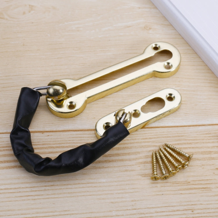 2 PCS หนา Anti-Theft CHAIN สแตนเลสสตีลสลักเกลียวประตูโรงแรมประตูหัวเข็มขัดโซ่ประตู, Large (Silver), Large (Gold), Large (Red Bronze), Large (Green Bronze), Medium (Stainless Steel Color), Large (Black)