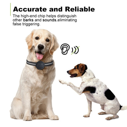 สุนัข Barking Stopper เสียงการสั่นสะเทือน Anti-Barking Electric Shock Collar EU Plug, EU Plug Black