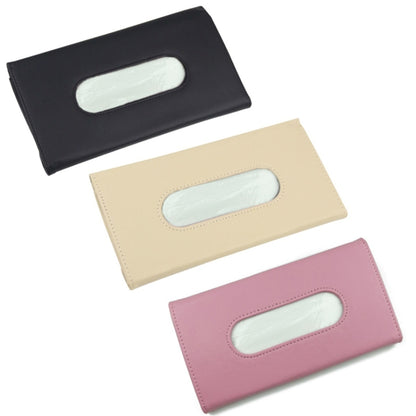 2 PCS รถแขวนประเภทกล่องกระดาษทิชชู Sun Visor ที่นั่งด้านหลังซันรูฟกล่องเก็บ