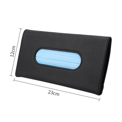 2 PCS รถแขวนประเภทกล่องกระดาษทิชชู Sun Visor ที่นั่งด้านหลังซันรูฟกล่องเก็บ