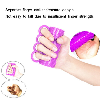 Hemiplegia Finger Strength Rehabilitation การฝึกอบรมซิลิโคน Grip อุปกรณ์ผู้ใหญ่นวดนิ้วมือ Grip Ball