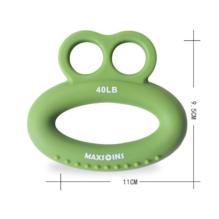 MAXSOINS MXO-DOUBLE-001 อุปกรณ์ฝึกจับนิ้วทรงกบ Finger Grip Ring, 20LB (Double-sided Green), 30LB (Double-sided Blue), 40LB (Double-sided Orange), 50LB (Double-sided Purple), 40LB (Bearded Grass Green), 20LB (Plane Green), 40LB (Plane Orange)           ...