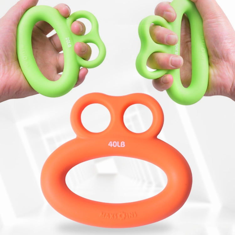 MAXSOINS MXO-DOUBLE-001 อุปกรณ์ฝึกจับนิ้วทรงกบ Finger Grip Ring, 20LB (Double-sided Green), 30LB (Double-sided Blue), 40LB (Double-sided Orange), 50LB (Double-sided Purple), 40LB (Bearded Grass Green), 20LB (Plane Green), 40LB (Plane Orange)           ...