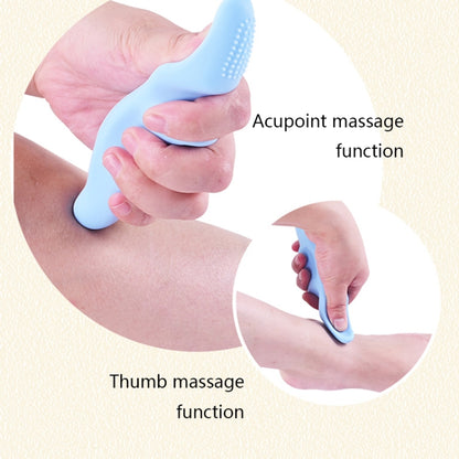 ซิลิโคนนิ้วหัวแม่มือชนนวดผ่อนคลายกล้ามเนื้อนวดอุปกรณ์พังผืด, Thumb Pink, Thumb Blue, Thumb Gray, Thumb Green, Resin Pink, Resin Jade, Quadratic Pink, Quadratic Blue, Quadratic Gray, Quadratic Orange