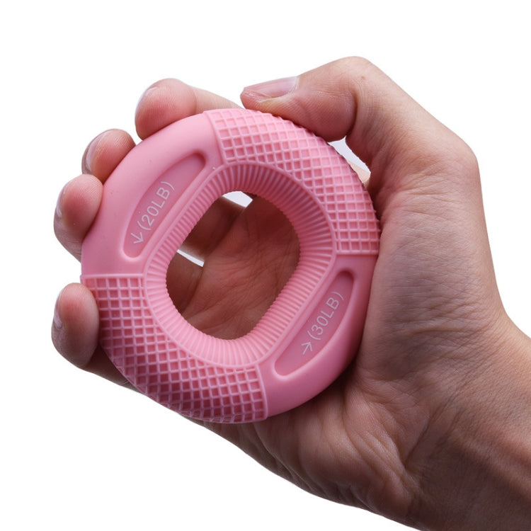 2 PCS ปรับความแข็งแรงซิลิโคน Gripper กล้ามเนื้อแขนการฝึกอบรมการฟื้นฟูสมรรถภาพฟิตเนสอุปกรณ์, 20/30LB （Pink）, 30 / 40LB（Rose Red）, 40 / 50LB（Blue）, 50 / 60LB（Orange）, 70 / 80LB（Black）