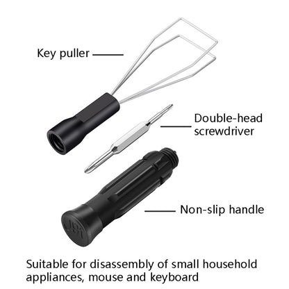 2 PCS Capper Wire Metal Universal Shift Key Cap คีย์บอร์ดต่างๆสำหรับปุ่มกดโลหะ, 2pcs