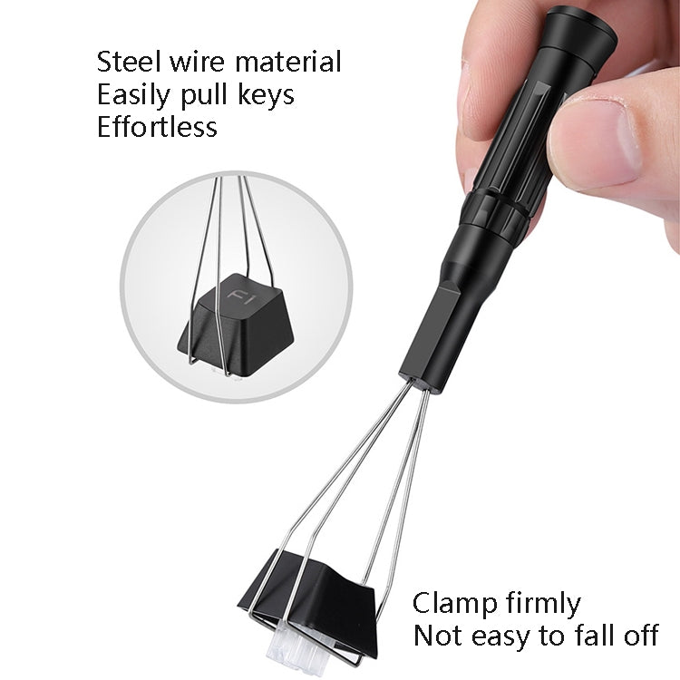 2 PCS Capper Wire Metal Universal Shift Key Cap คีย์บอร์ดต่างๆสำหรับปุ่มกดโลหะ, 2pcs