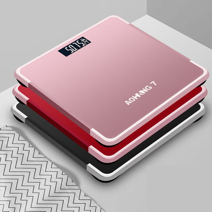 AOHANG7 เครื่องชั่งน้ำหนักแบบแม่นยำในบ้าน, Battery Version(Red), Battery Version(Rose Gold), Battery Version(Bright Black)