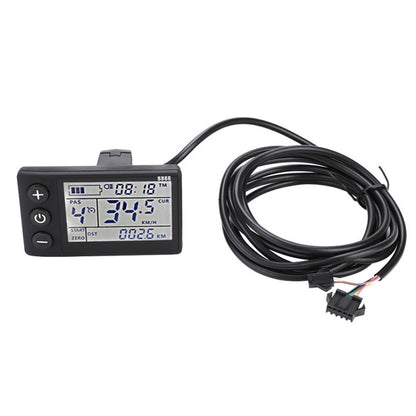 จอแสดงผล LCD แดชบอร์ดรถจักรยานไฟฟ้า, B Type 36V / 48V