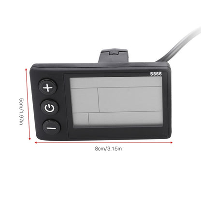 จอแสดงผล LCD แดชบอร์ดรถจักรยานไฟฟ้า, B Type 36V / 48V