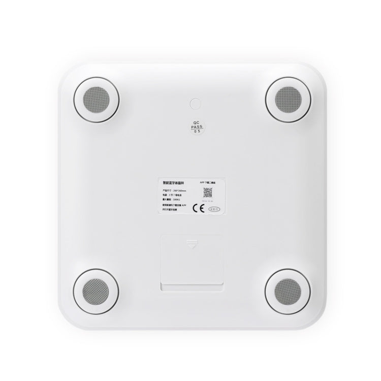 8066 Smart Body Fat Electronic Scale บ้านบลูทูธเครื่องชั่งน้ำหนัก, Battery Style(White), Charging Style(White)