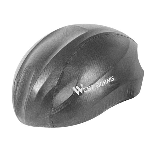 2 PCS WEST BIKING YP0708080 Mountain Road Bike หมวกกันน็อคขี่จักรยานกันลมกันฝุ่นสะท้อนแสงกันฝน, WEST BIKING YP0708080(Dark Grey), WEST BIKING YP0708080(Blue)