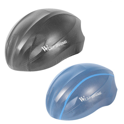 2 PCS WEST BIKING YP0708080 Mountain Road Bike หมวกกันน็อคขี่จักรยานกันลมกันฝุ่นสะท้อนแสงกันฝน, WEST BIKING YP0708080(Dark Grey), WEST BIKING YP0708080(Blue)