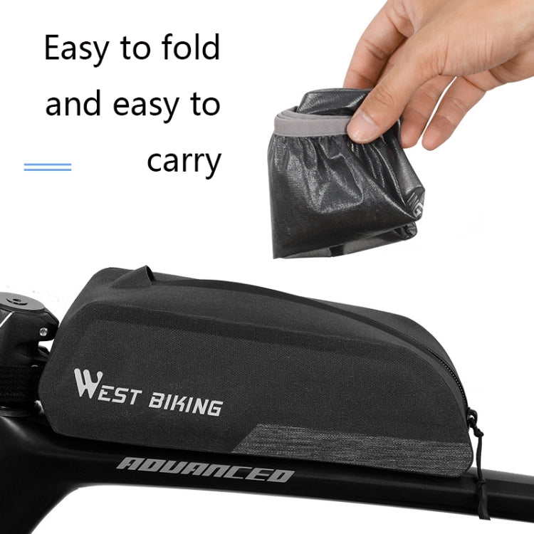 2 PCS WEST BIKING YP0708080 Mountain Road Bike หมวกกันน็อคขี่จักรยานกันลมกันฝุ่นสะท้อนแสงกันฝน, WEST BIKING YP0708080(Dark Grey), WEST BIKING YP0708080(Blue)