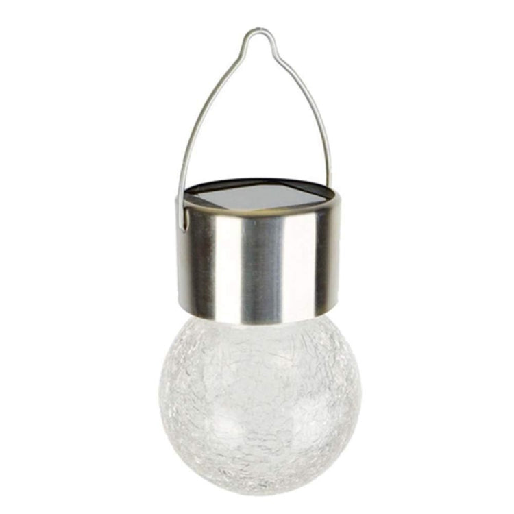 12 PCS Crackle Ball โคมไฟระย้าพลังงานแสงอาทิตย์สวนกลางแจ้ง Courtyard ไฟตกแต่งวันหยุดพร้อมคลิป, 12 PCS Crackle Ball White, 12 PCS Crackle Ball Warm, 12 PCS Crackle Ball Colorful