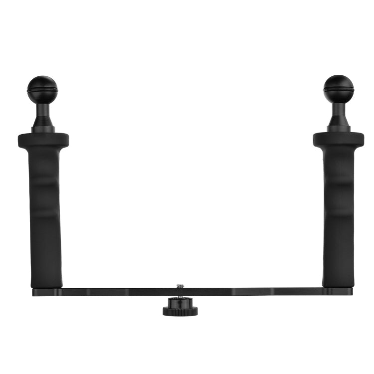 XTGP324A Dual Handle ถาดอลูมิเนียมโคลงสำหรับตัวเรือนกล้องใต้น้ำ