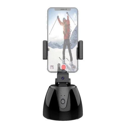 360 องศา Smart Follow-Up Selfie Live Video Recording ขาตั้งกล้องหัว, Battery Tripod Heads, Charging Tripod Heads