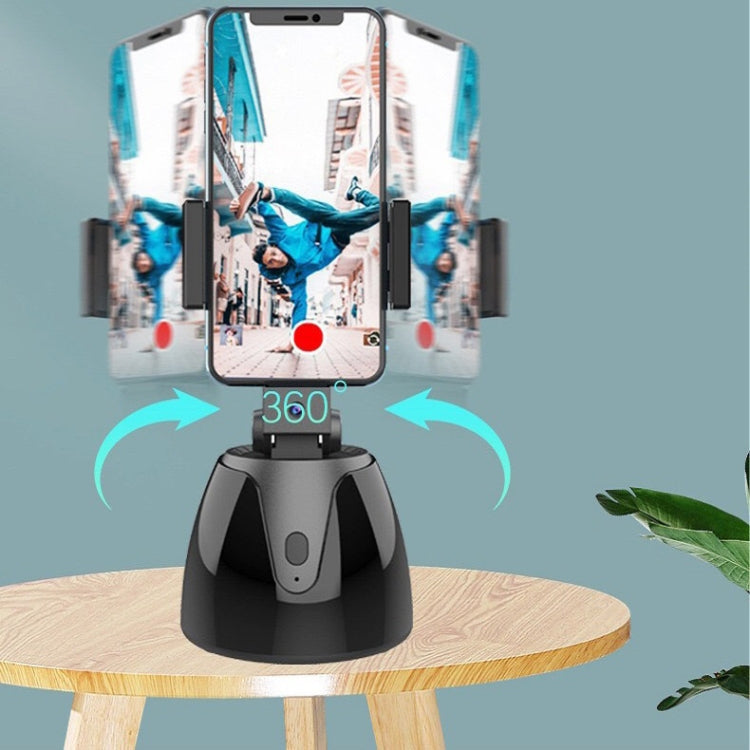 360 องศา Smart Follow-Up Selfie Live Video Recording ขาตั้งกล้องหัว, Battery Tripod Heads, Charging Tripod Heads