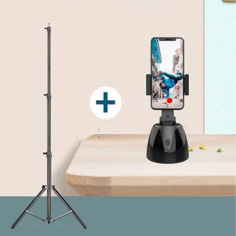 360 องศา Smart Follow-Up Selfie Live Video Recording ขาตั้งกล้องหัว, Battery Tripod Heads, Charging Tripod Heads