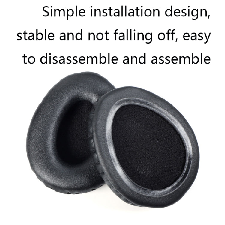 2PCS สำหรับ Beyerdynamic DT131/DT235/DT231/DT234 ชุดหูฟัง, Flannel Type, Net Cloth Type, Protein Type