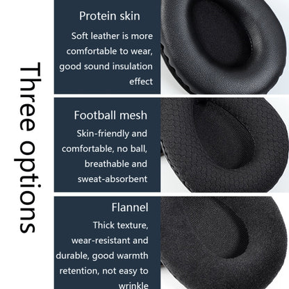 2PCS สำหรับ Beyerdynamic DT131/DT235/DT231/DT234 ชุดหูฟัง, Flannel Type, Net Cloth Type, Protein Type
