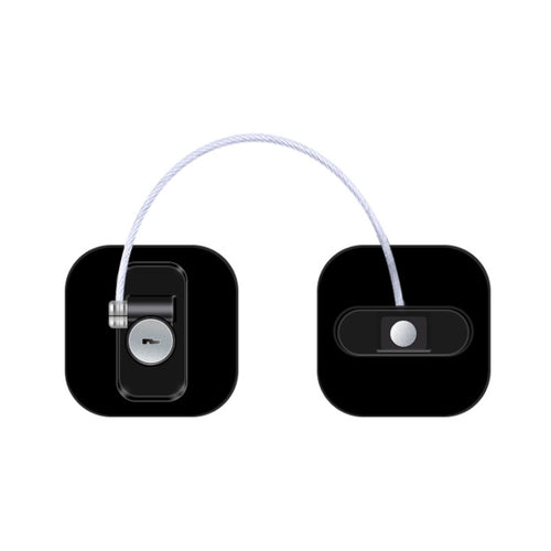 ล็อคความปลอดภัยของเด็ก PCS 2 ชิ้น ล็อคป้องกันอาคารสูง, FQ2 Black Square