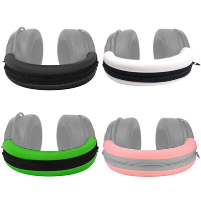 2 PCS ชุดหูฟังฟองน้ำสำหรับ Razer V2, Head Beam Protective Cover(Black), Head Beam Protective Cover(White), Head Beam Protective Cover(Green), Head Beam Protective Cover(Pink), Round(Black), Round(Black Green Net ), Ellipse(Black), Ellipse(Black Green N...