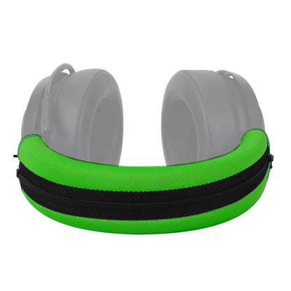 2 PCS ชุดหูฟังฟองน้ำสำหรับ Razer V2, Head Beam Protective Cover(Black), Head Beam Protective Cover(White), Head Beam Protective Cover(Green), Head Beam Protective Cover(Pink), Round(Black), Round(Black Green Net ), Ellipse(Black), Ellipse(Black Green N...