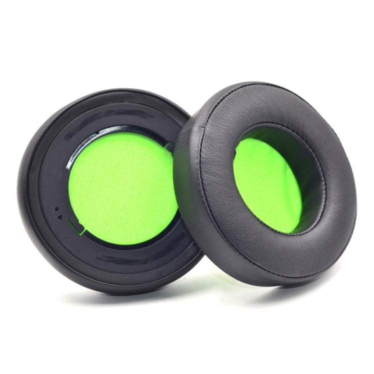 2 PCS ชุดหูฟังฟองน้ำสำหรับ Razer V2, Head Beam Protective Cover(Black), Head Beam Protective Cover(White), Head Beam Protective Cover(Green), Head Beam Protective Cover(Pink), Round(Black), Round(Black Green Net ), Ellipse(Black), Ellipse(Black Green N...