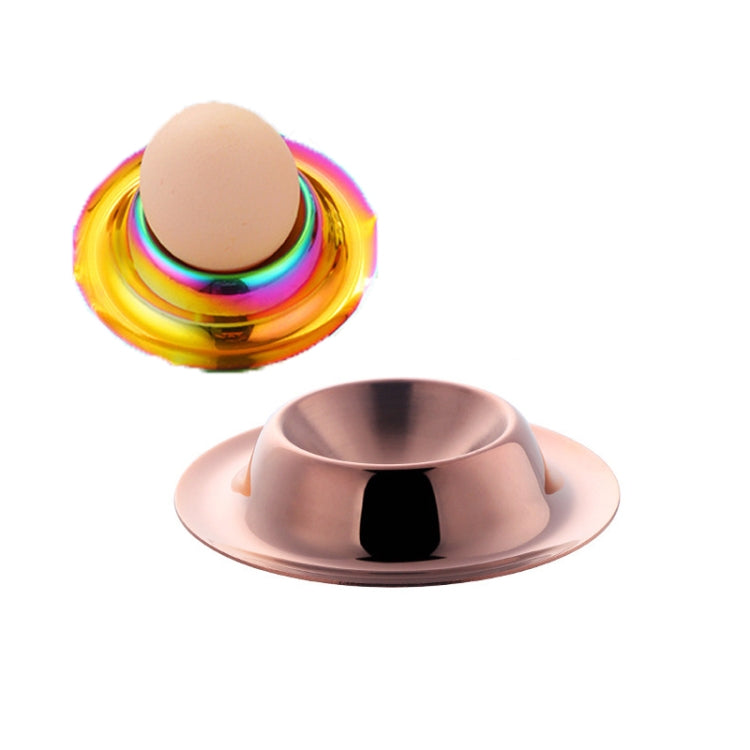 ถาดไข่สแตนเลส 2 ชิ้นบนโต๊ะอาหาร, Silver, Gold, Rose Gold, Magic Colorful, Magic Red