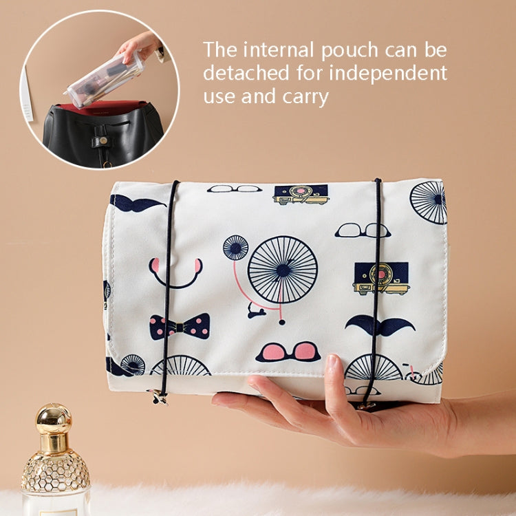 4 In 1 Multi-Functionเครื่องสำอางค์กระเป๋าที่ถอดออกได้ขนาดใหญ่ความจุเดินทางสะดวกกระเป๋าเครื่องสำอางล้างกระเป๋า, Black, Gray, Upgrade Green, Upgrade Pink, Upgrade Blue, Upgrade Purple, Upgrade White