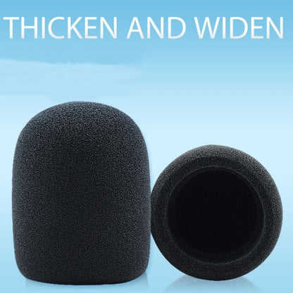 2 PCS เหมาะสำหรับ Audio-Technica AT2020/ATR2500/AT2035 ไมโครโฟนฟองน้ำฝาครอบ Blowout และ Windproof ฝาครอบไมโครโฟน