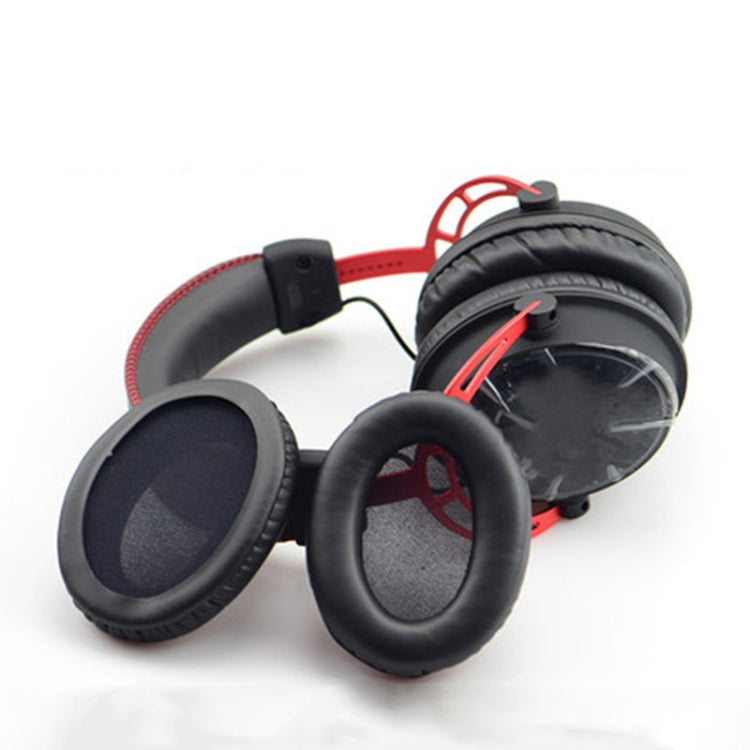 1 คู่ชุดหูฟังฟองน้ำ Ear Pad สำหรับ Kingston Cloud Silver II, Black, Black Splicing, White Splicing, Grid, Lambskin Black, Lambskin White