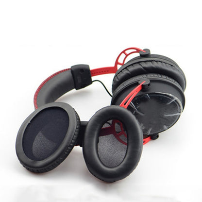 1 คู่ชุดหูฟังฟองน้ำ Ear Pad สำหรับ Kingston Cloud Silver II, Black, Black Splicing, White Splicing, Grid, Lambskin Black, Lambskin White