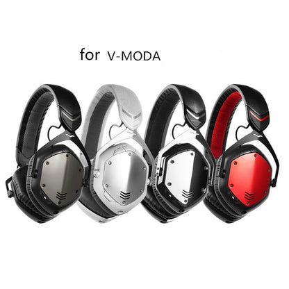 2 ชิ้นเหมาะสำหรับ V-Moda LP/M100/LP2 Headest ฟองน้ำปิดหูกันหนาว, Black Black Net