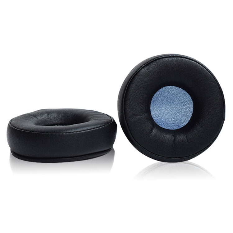 1 คู่หูฟังฟองน้ำฝาครอบหูฟังหนังสำหรับ Jabra Revo Wireless, Black Blue Net, Black Gray Net