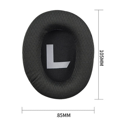 2 ชิ้นเหมาะสำหรับ Somic G936N Commander หูฟังฝาครอบฟองน้ำ Head-mounted Gaming Earmuffs, Black Mesh