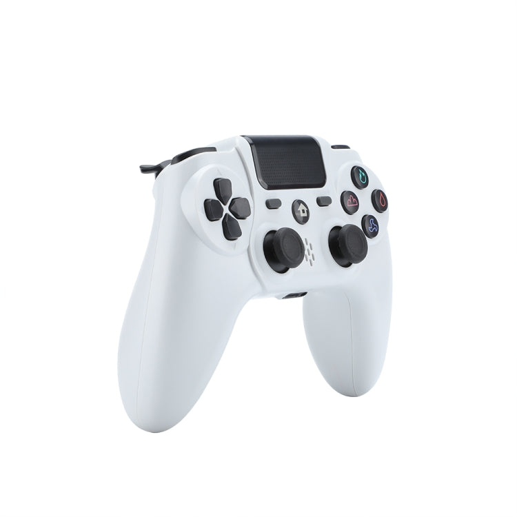 ZR486 คอนโทรลเลอร์เกมไร้สายสำหรับ PS4, White, Black, Burst, Purple Starry Sky
