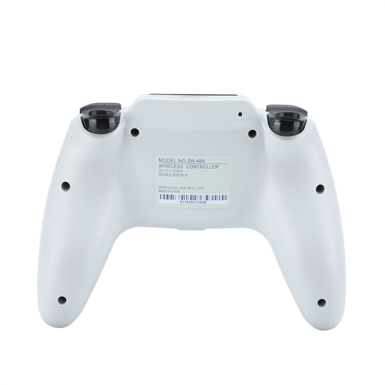 ZR486 คอนโทรลเลอร์เกมไร้สายสำหรับ PS4, White, Black, Burst, Purple Starry Sky