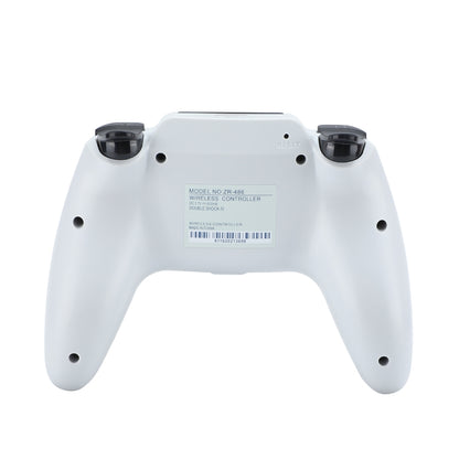 ZR486 คอนโทรลเลอร์เกมไร้สายสำหรับ PS4, White, Black, Burst, Purple Starry Sky