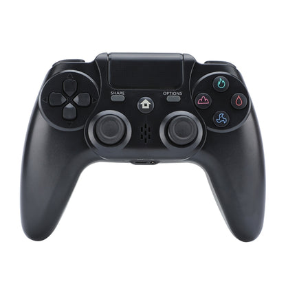ZR486 คอนโทรลเลอร์เกมไร้สายสำหรับ PS4, White, Black, Burst, Purple Starry Sky