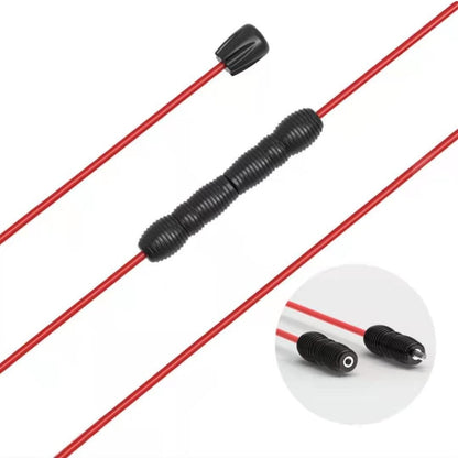 ไฟเบอร์กลาส + ซิลิโคน Fitness Elastic Corps Training Tremor Stick, Training Tremor Stick(Detachable Reinforcement)