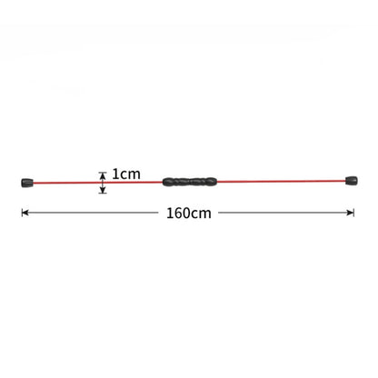 ไฟเบอร์กลาส + ซิลิโคน Fitness Elastic Corps Training Tremor Stick, Training Tremor Stick(Detachable Reinforcement)