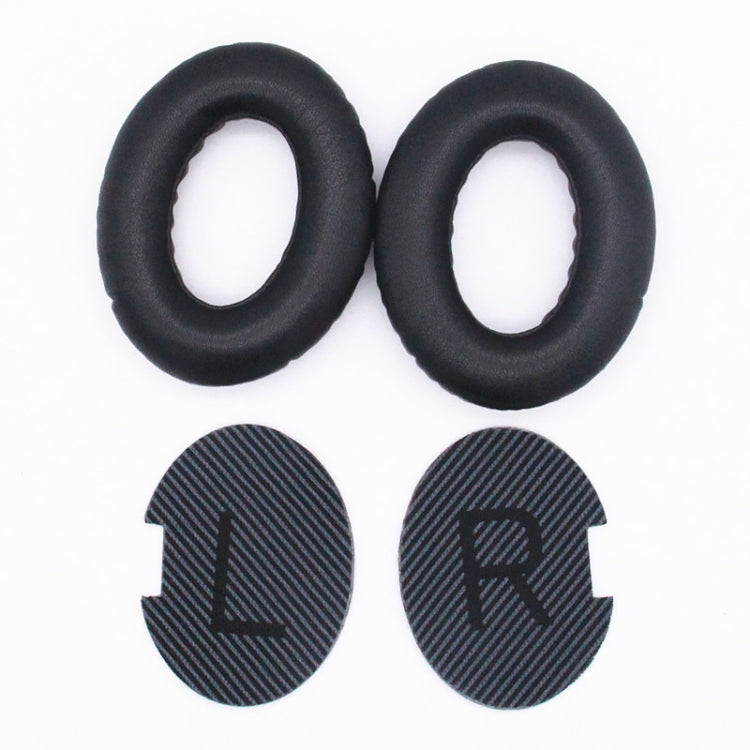 2 ชิ้นชุดหูฟังฟองน้ำปิดหูกันหนาวสำหรับ Bose QC25 / QC15 / QC2 / QC35 / AE2i, Lambskin