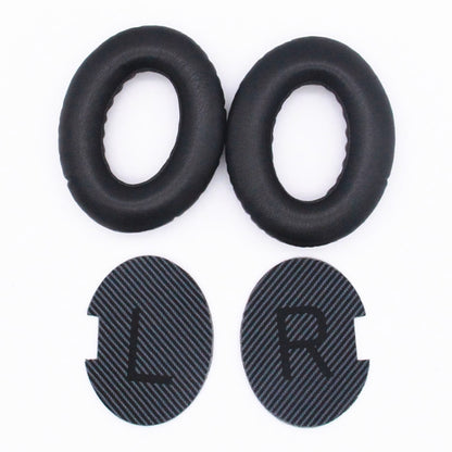 2 ชิ้นชุดหูฟังฟองน้ำปิดหูกันหนาวสำหรับ Bose QC25 / QC15 / QC2 / QC35 / AE2i, Lambskin