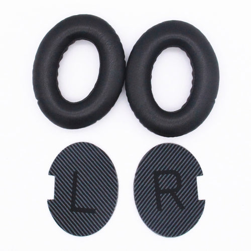 2 ชิ้นชุดหูฟังฟองน้ำปิดหูกันหนาวสำหรับ Bose QC25 / QC15 / QC2 / QC35 / AE2i, Lambskin